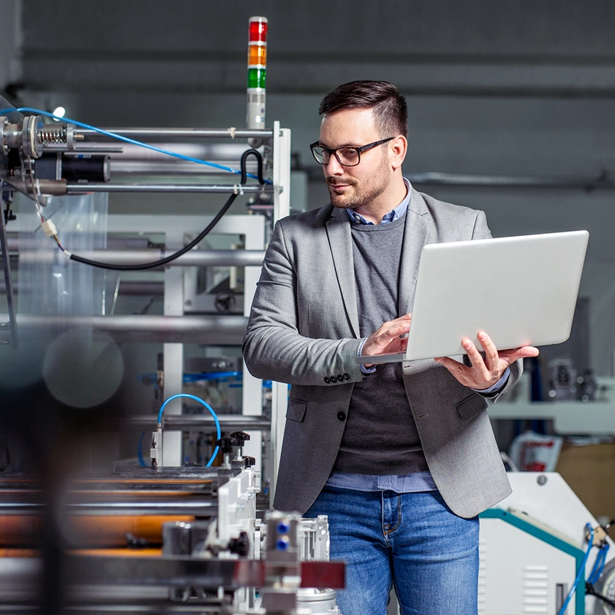 Imagem de Computadores para Indústrias e Fábricas